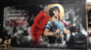 Une association immigrationniste subventionnée à l'origine d'une fresque clamant "Les Françaises aux Africains"