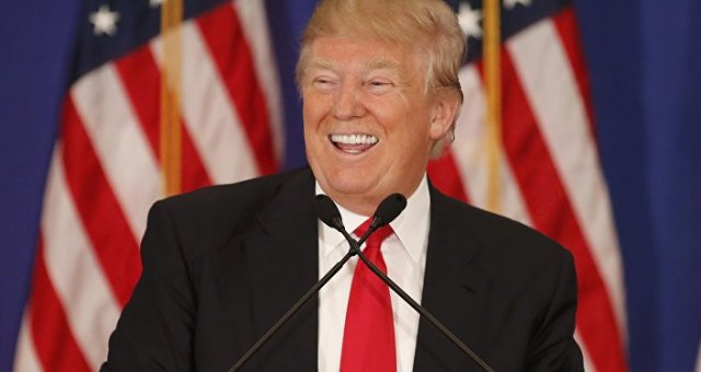 Republican US presidential candidate Donald Trump