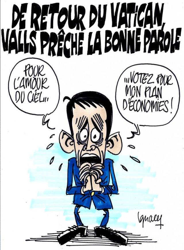 Ignace - Valls prêche la bonne parole